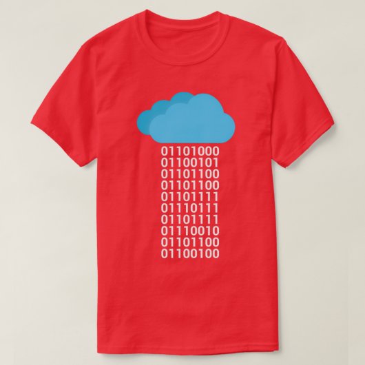 Computerwissenschaften - Binärgeschenk T-Shirt (Design vorne)