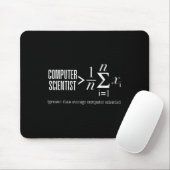 Computerwissenschaftler Math Programmer Coder Soft Mousepad (Mit Mouse)