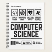 Computerwissenschaftsexperte und deckt Fehler auf Planer (Vorderseite)