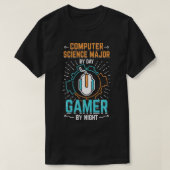Computerwissenschaftsführer Computerwissenschaftle T-Shirt (Design vorne)