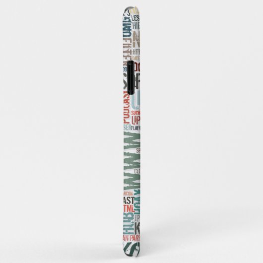 Computerwörterbuch in Farben Case-Mate iPhone Hülle (Hinten/Rechts)