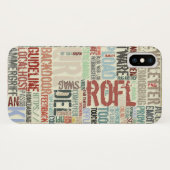 Computerwörterbuch in Farben Case-Mate iPhone Hülle (Rückseite (Horizontal))