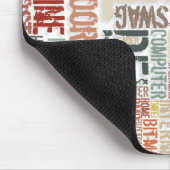 Computerwörterbuch in Farben Mousepad (Ecke)