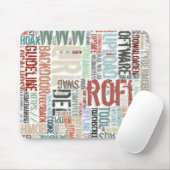 Computerwörterbuch in Farben Mousepad (Mit Mouse)
