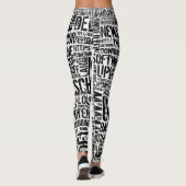 Computerwörterbuch Leggings (Rückseite)