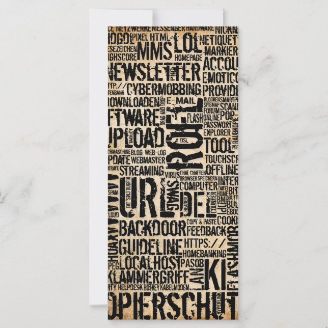 Computerwörterbuch - Vintag (Vorderseite)