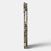 Computerwörterbuch - Vintag Case-Mate iPhone Hülle (Rückseite / Links)