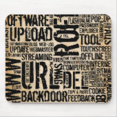Computerwörterbuch - Vintag Mousepad (Vorne)
