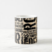 Computerwörterbuch - vintage kaffeetasse (Mittel)