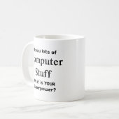 Computerzeug Kaffeetasse (Vorderseite Links)