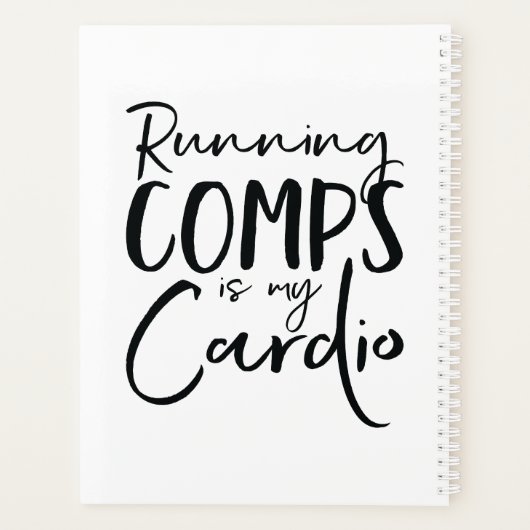 Computing ist mein Cardio-Planer Planer (Rückseite)