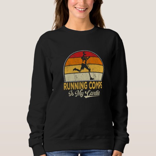 Computing ist mein richtiges Cardio Realtor-Anwese Sweatshirt (Vorderseite)