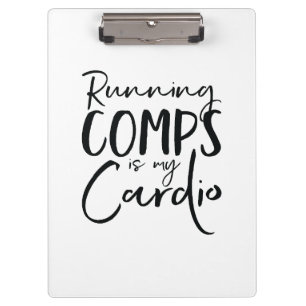 Computing ist meine Kardio RE-Zwischenablage Klemmbrett
