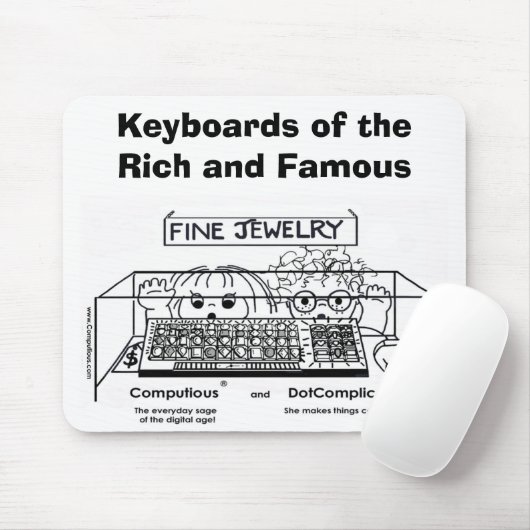 Computious u. DotComplicated (TM) Bling-Bling Mousepad (Mit Mouse)