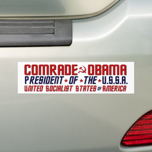 Comrad Obama Autoaufkleber (Auf Auto)