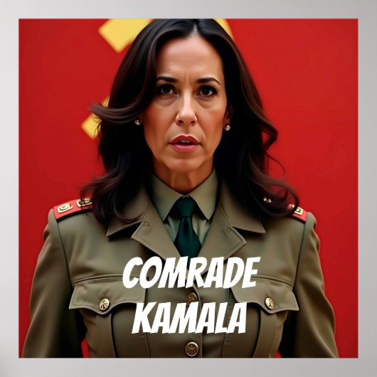Comrade Kamala 2024 Poster (Vorne)