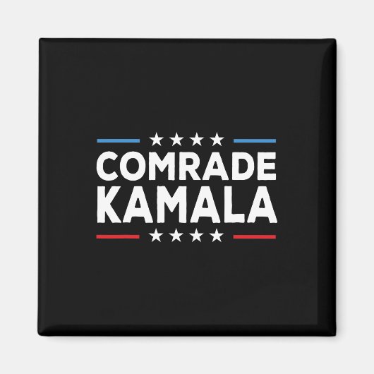 Comrade Kamala Anti Kamala Harris Magnet (Vorne)