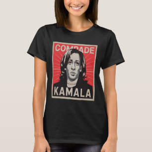 Comrade Kamala Shirt Funny Political Wear Pearl