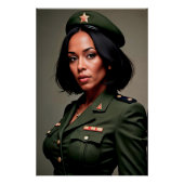 Comrade kommunist Kamala Poster (Vorderseite)