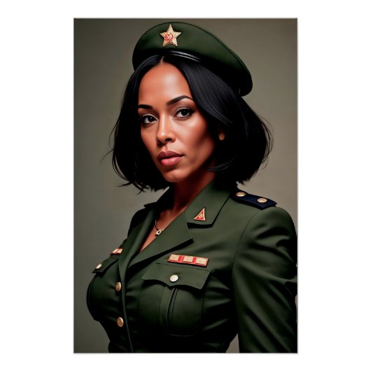 Comrade kommunist Kamala Poster (Vorderseite)