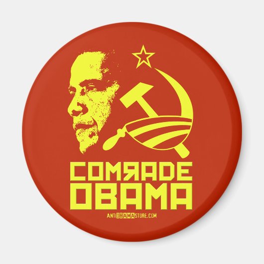 Comrade Obama Magnet (Vorne)