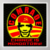 Comrade Obama Poster (Vorne)