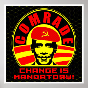 Comrade Obama Poster