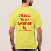 COMRADEf, KAMERAD, BARRY T-Shirt (Rückseite)