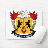 Comstock Familienwappen Mousepad (Mit Mouse)