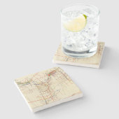 Comstock Grubenbilder Nr. IV Steinuntersetzer (Seitenansicht)