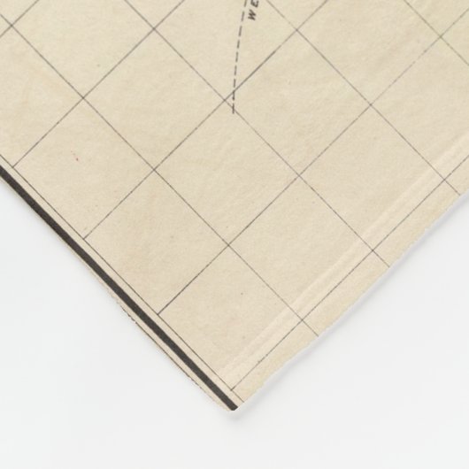 Comstock Grubenbilder Nr. VI Fleecedecke (Ecke)