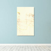 Comstock Maps Anzahl V Leinwanddruck (Insitu (Holzboden))