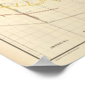 Comstock Maps Anzahl V Poster (Ecke)