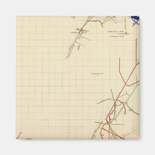 Comstock Maps Anzahl VII Magnet (Vorne)