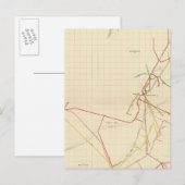 Comstock Maps Anzahl VII Postkarte (Vorne/Hinten)