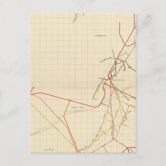 Comstock Maps Anzahl VII Postkarte (Vorderseite)