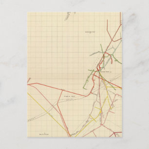 Comstock Maps Anzahl VII Postkarte