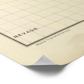 Comstock Maps Nummer I Poster (Ecke)