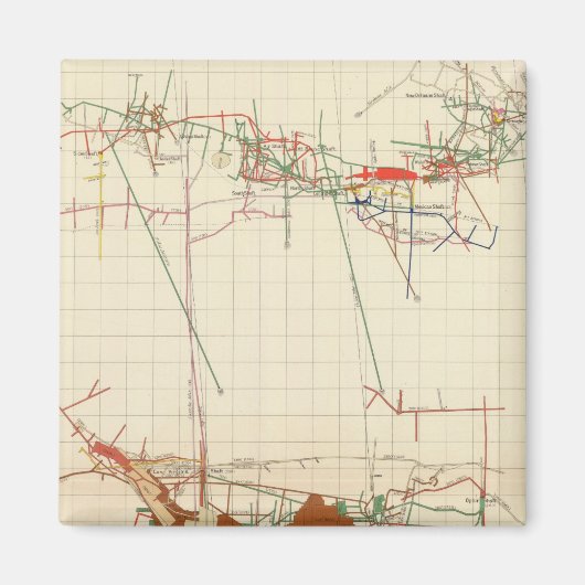 Comstock Maps Nummer III Magnet (Vorne)