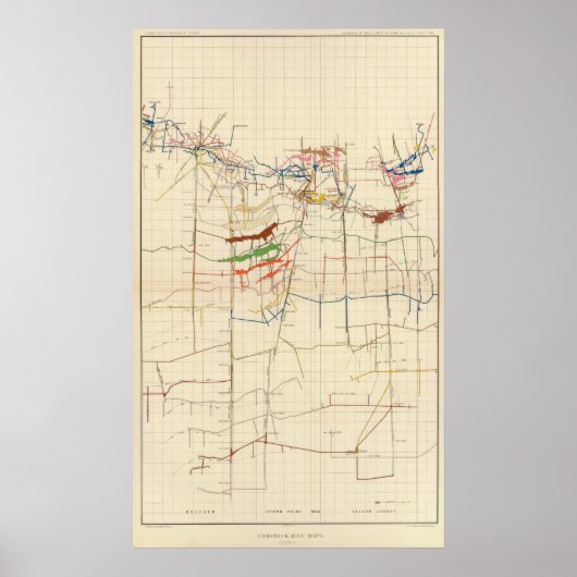 Comstock Maps Nummer VI Poster (Vorne)