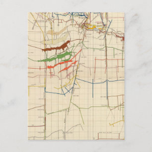 Comstock Maps Nummer VI Postkarte