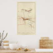 Comstock Mine Maps Number III Poster (Küche)