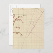 Comstock Mine Maps Number VIX Postkarte (Vorne/Hinten)