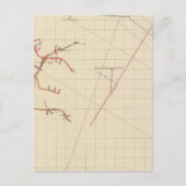 Comstock Mine Maps Number VIX Postkarte (Vorderseite)