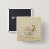 Comstock Mine Maps Nummer II Button (Vorne & Hinten)