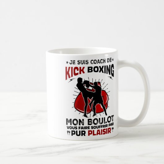 Comt Boxer Vs Trainer  Kaffeetasse (Rechts)