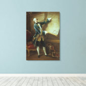 Comte de Vaudreuil, 1758 Leinwanddruck (Insitu (Holzboden))