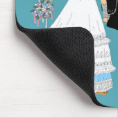 Comtesische Ehe, Doubs, Frankreich Mousepad (Ecke)