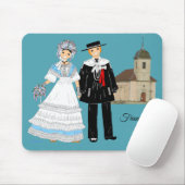Comtesische Ehe, Doubs, Frankreich Mousepad (Mit Mouse)