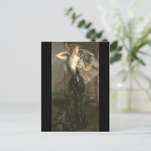Comtessa Speranza - Boldini Postkarte (Stehend Vorderseite)